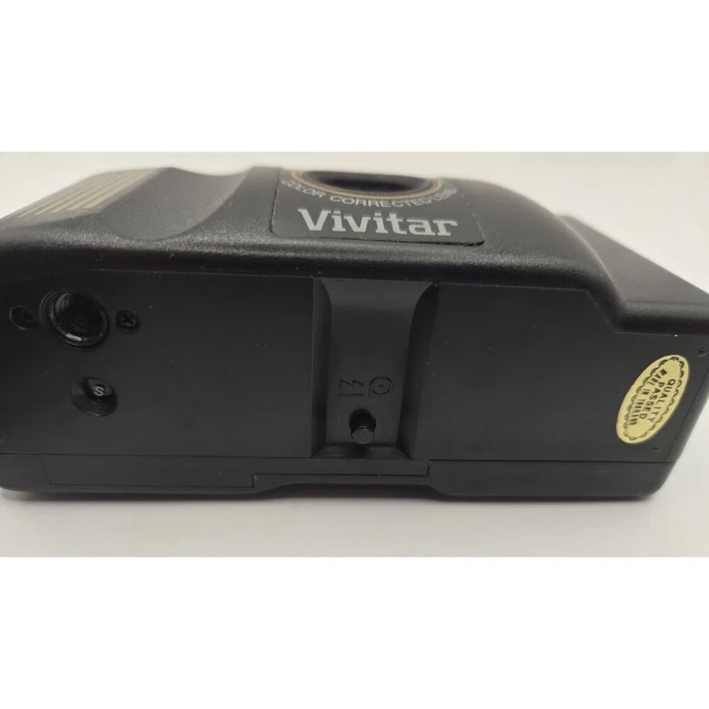 Vivitar EZ35 35mm Point & Shoot Film Camera w/ EZ10 Flash – Flash Works